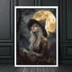 thumbnail image 4 of Póster de pared de arte de la Academia oscura, Victoria Crow, bruja, fantasma, decoración de fondo de Halloween, impresión de imagen gótica, pintura en lienzo, 4 of 4