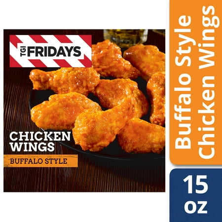 TGI Friday's Crispy Buffalo Style Chicken Wings 15 oz Box ...