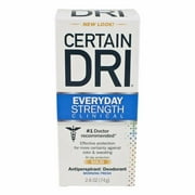 Angle View: Certain Dri Everyday Strength Clinical, Antiperspirant/Deodorant, Morning Fresh Solid 2.6 oz Pack of 4