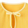 thumbnail image 5 of AUDeals Girls Ribbed Tie Front Cardigan - Long Sleeve Cropped Lightweight Knit Sweater Cover Up for Girls Fall Winter Layering Wear, 5 of 6