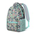 thumbnail image 2 of Cute Pitbull Terriers Dog and Flowers Backpack for School,Cute School Bag,Schoolbag with Adjustable Shoulder Straps & Padded Back,15.3"x11"x6.7", 2 of 6