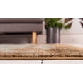 thumbnail image 4 of Unique Loom Brook Dorchester Rug Light Green/Brown 5' 1" x 8' Rectangle Border Traditional Perfect For Living Room Bed Room Dining Room Office, 4 of 4