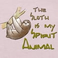 thumbnail image 3 of CafePress - The Sloth Is My Spirit Animal T Shirt - Cute Toddler T-Shirt, 100% Cotton, 3 of 4