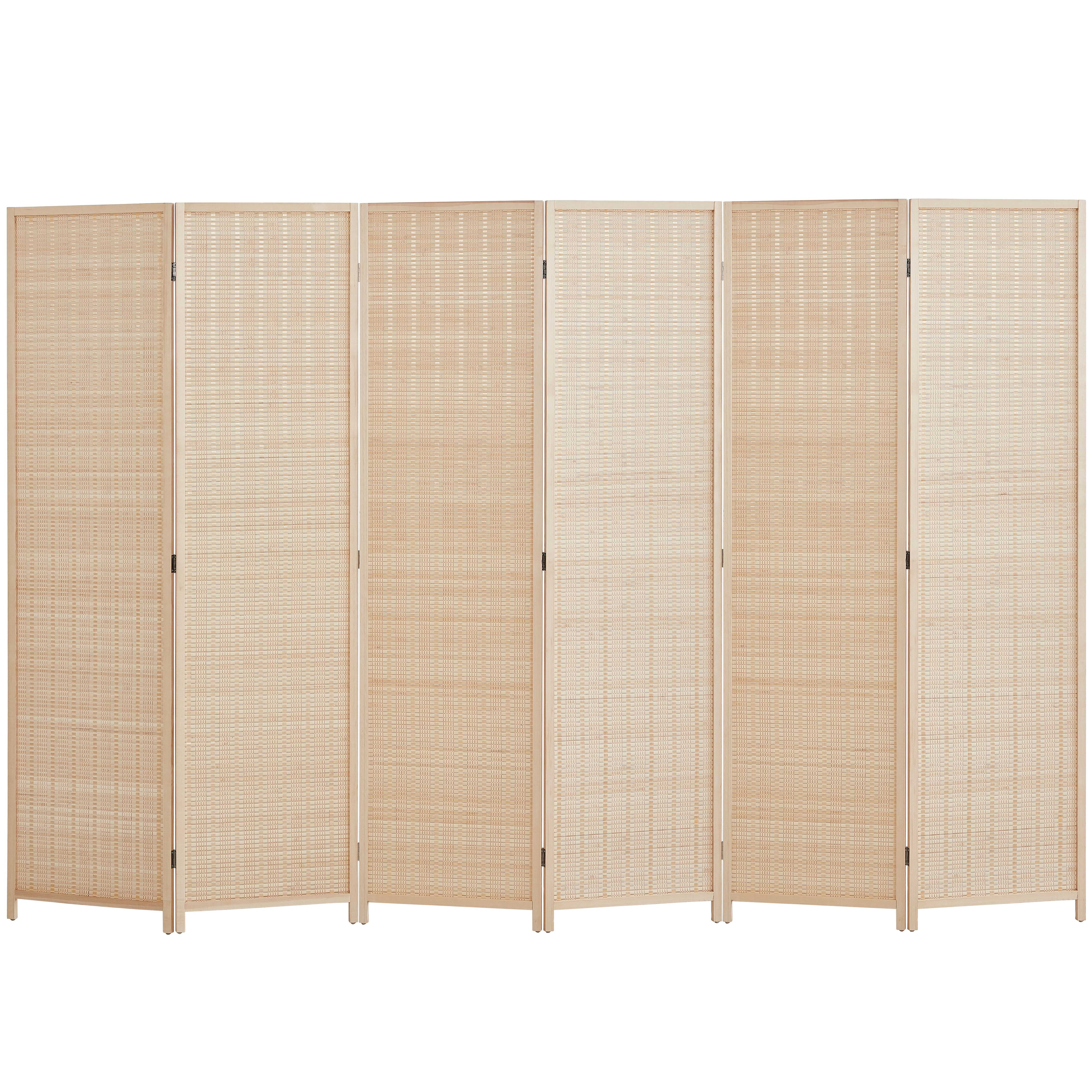 Mini Flower Bamboo Screen Room Divider Wood Folding Partition Business Gift New 