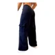 thumbnail image 2 of Pantalón Cargo De Pana Holgado De Moda Recto Para Dama, 2 of 6