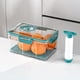 thumbnail image 1 of Recipiente para almacenar alimentos al vacío con temporizador | Frasco hermético para conservar la frescura | Sellador al vacío con bomba manual | Plástico sin BPA | Conservador de alimentos para, 1 of 6