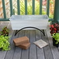 thumbnail image 2 of Bloom Box Garden Growing Kit, Medium White with Odette Stand, 2 of 4