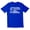 Royal Blue, variant on TotallyTorn The Beatings Will Continue Untill Morale Improves Novelty Sarcastic Funny Men's T Shirts