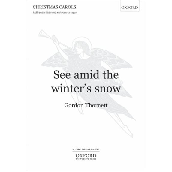 Pre-Owned Oxford Carols: See Amid the Winter's Snow : Satb with Divisions and Piano or Organ (Hardcover)