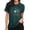 Dark Green, variant on T Shirt Women Cute Heart Print Aunt Tops Tees Casual Short Sleeve Shirts Tops T Pack