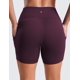 thumbnail image 4 of Shorts CRZ YOGA Butterluxe Cintura Alta 5" con Bolsillos Púrpura Profundo S, 4 of 4