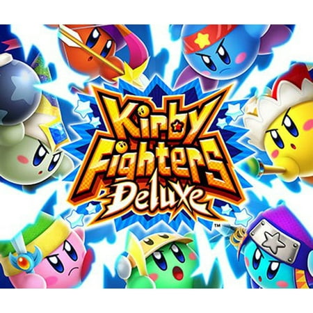 Kirby Fighters Deluxe, Nintendo, Nintendo 3DS, [Digital Download], 0004549668075
