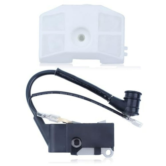 Mosiee Module de Bobine d'Allumage Adapté pour Moteur de Tronçonneuse 4500 5200 5800 45Cc 52Cc 58Cc