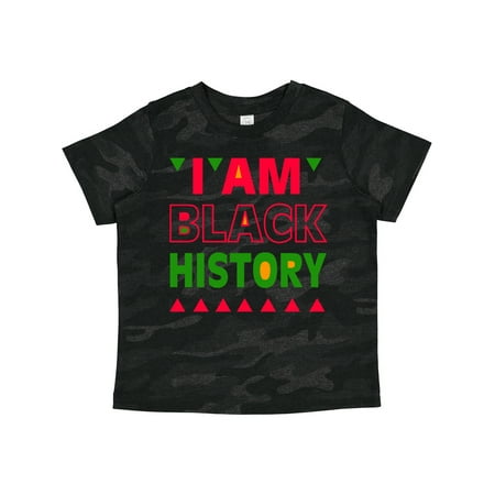 

Inktastic I Am Black History Gift Toddler Boy or Toddler Girl T-Shirt