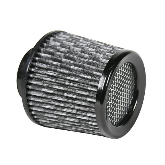 3in High Flow Inlet Cold Air Intake Cone Replace 76mm Dry Air Filter CarbonFiber