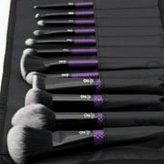 Moda Brush Pro Purple 13pc Makeup Brush Kit