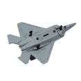 thumbnail image 2 of TAPDRA High Precision F-22 Raptor Fighter Model Alloy Plastic Material 1:160 Scale For Aircraft Enthusiast Birthday Christmas, 2 of 5