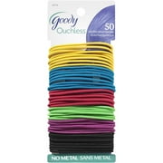 Goody Ouchless No Metal Gentle Ponytailers, 50 count