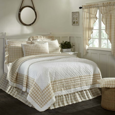 Vhc Brands Farmhouse Classic Country Bedding Annie Buffalo Check Quilt Luxury King Tan Canada - Tan And White Buffalo Check Bedding Vhc Brands Farmhouse Classic Country Bedding Annie Buffalo Check Quilt Luxury King Tan Canada - Tan And White Buffalo Check Bedding