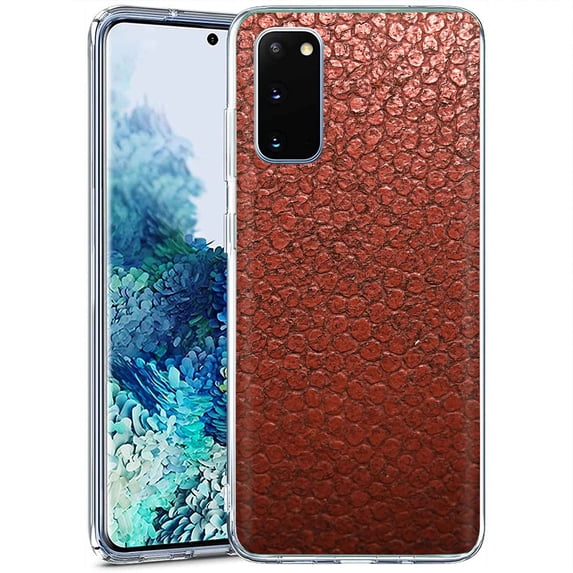 TalkingCase Slim Phone Case Compatible for Samsung Galaxy S20 FE 4G/5G,(Not S20),Pigskin Leather Print,Lightweight,Flexible,Soft, USA