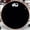 Multicolor, variant on Drum Workshop Gloss Black Vented 22" Bass Drum Head