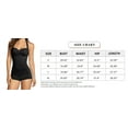 thumbnail image 5 of Pink Queen 2025 Women's Ruched Boyleg Swimsuit with Push-Up Tummy Control S-XL, 5 of 6