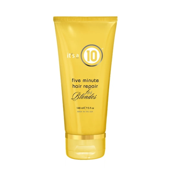 Reparador de cabello It's a 10 Five Minute Hair Repair para rubias 5 fl oz