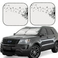 thumbnail image 1 of Wukai Dandelion Blowing In The Wind Car Front Windshield Sun Shade,Sun Visor Shield Block Automotive Interior Protector Blocks UV Rays-Medium, 1 of 6