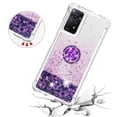 thumbnail image 5 of Funda para Xiaomi Redmi Note 11 Pro 5G/4G con Brillo Líquido Flotante, Purpurina, Parachoques y Anillo Giratorio Soporte, 5 of 5
