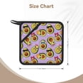 thumbnail image 3 of Disketp Cartoon Avocados Pot Holders Kitchen Insulation Mats Heat Resistant Pot-Holder Oven Anti-Scald Pads for Cooking Baking, 7.1*7.1inch, 3 of 8