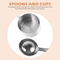 thumbnail image 4 of WHAMVOX 1 Set Dispensing Measuring Stainless Steel for Preparing Drinks Baking Cooking, 4 of 8