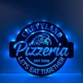 thumbnail image 4 of Handmadetneonsign Pizza Metal Wall Art Light, Pizza Store Metal Sign Wall Decor, Pizza Store Metal Decor, 4 of 5