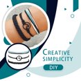 thumbnail image 3 of Transemion 1 Set Woman String Bracelet Exquisite Simple Style Creative Fashion Accessory Wristband Jewelry Ornament for Decoration Gifting, 3 of 6