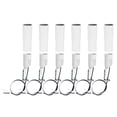 thumbnail image 1 of Unique Bargains E14 Bulb Socket with Wire 3 Inch Tall White Candle Covers Kit, 6 Sets, 1 of 6
