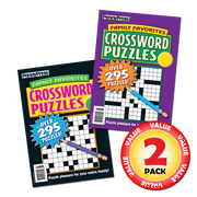 Penny Dell Favorite Family Favorites Crossword Puzzles 2-Pack (Paperback)