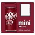 thumbnail image 4 of Pack of 2 - Dr Pepper Soda Mini Cans 10 cans / 7.5 fl oz, 4 of 5