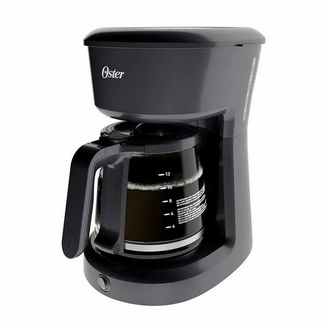 Cafetera 12 Tazas Oster Jarra de Vidrio Negro 21281_179