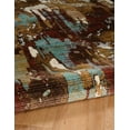 thumbnail image 5 of Illusions Splash Beige and Burgundy 8 X 11, 5 of 5