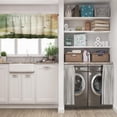 thumbnail image 5 of LALILO Kitchen Curtain Valance Fantasy Landscape With Sparkles Rod Pocket Window Curtain 52"x 18" Set of 2, 5 of 5