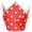 1#Red, variant on 50Pcs Tulip Cake Baking Cups, Paper Cupcake Liners, Printed Muffin Wrappers, Non-stick Baking Cup, Disposable Pastry Holders, Cake Decorating Supply for Baking Cupcake,Brownie and Serving Desserts