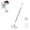 37.4in, variant on Hands-Free Multi-Purpose Flat Mop, Snap Grip Mini Mop for Floor Wall Bathroom Toilet Corner Multi-Surface Cleaning