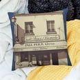thumbnail image 2 of BANET Vintage French Perfume Paris France Throw Pillow Cover Paris France Blanc De Perles Liquide Perfume Simple Pillow Case Decorative Men Women Boy Girl Room 24x24in, 2 of 5