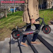 Electric Scooter for Adults - 600W Motor 10 Air Tires Portable Commuting Scooter
