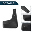 thumbnail image 4 of Unique Bargains Mud Flaps Splash Guards for Toyota Avanza 2005-2010 Front & Rear Mud Guards W/Mount Accessories, 4 of 6