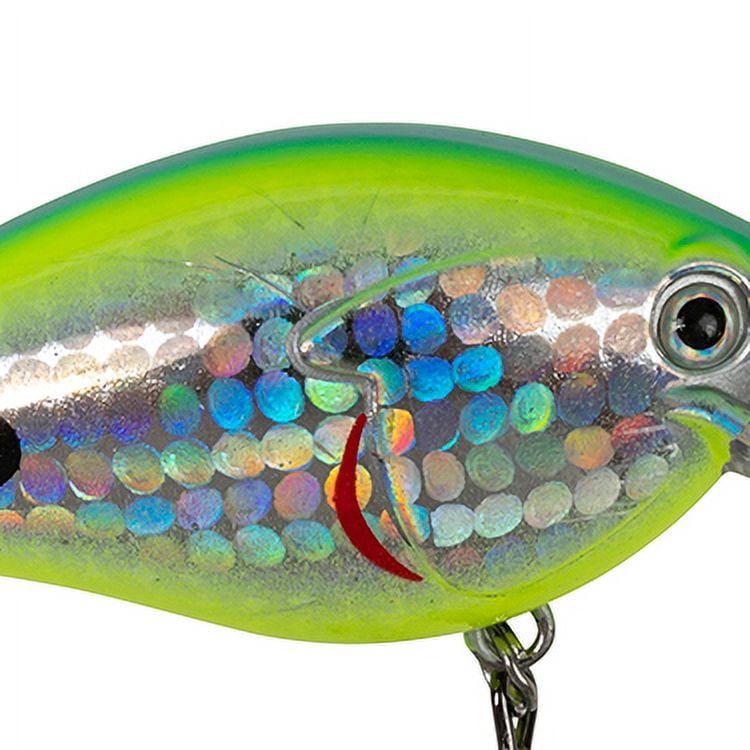 Ozark Trail 3/8-Ounce Square Bill Crankbait Fishing Lure - Lime Blue