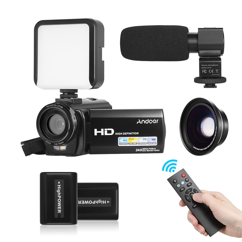 NEW AADEKA FHD 1080P 24MP 16X Zoom Digital Video Camera Camcorder 