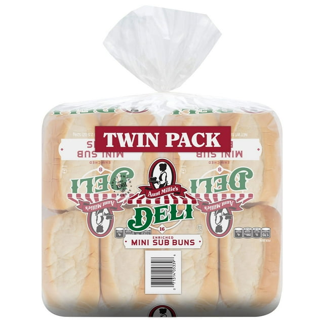 Aunt Millie's Deli Mini Subs 18.5 oz., 2 pk.