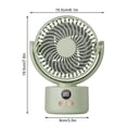 thumbnail image 3 of Ventilador de Camping Fiudx Circulación de Escritorio Al Aire Libre USB Alta Potencia, 3 of 3