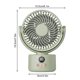 thumbnail image 3 of Ganfancp Ventilador de Camping de Sobremesa de Circulación Al Aire Libre de Gran Potencia de Viento Ventilador de Pantalla Digital Usb para El Hogar Ofertas Flash Liquidación 1X Ventilador, 1X Manual, 3 of 3