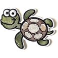 thumbnail image 2 of 5 PCS Swimming Turtle Patches, Embroidered Iron On/Sew On Patches, Cute Applique Patches for Clothing, Jackets, Hats, Backpacks, Jeans, 2 of 5